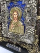 Икона Oskar Господь Вседержитель 23х26 см синий - изображение 4