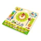 Дерев'яний календар Viga Toys з годинником англ. мова (44538) 3987517 - зображення 2