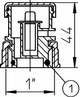 Повітряний клапан Hutterer & Lechner HL902 - зображення 2