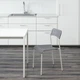 Стілець IKEA ADDE сірий / білий (102.259.28) - изображение 2