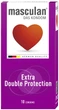 Презервативы Masculan Extra Double Protection 10 шт (4019042010218/4019042701277) - изображение 1