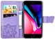 Чохол Butterfly для iPhone 6 Plus / 6s Plus Книжка шкіра PU бузковий Без бренду - зображення 5