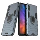 Чехол Fiji Ring для Xiaomi Redmi 9A бронированный бампер с кольцом темно-синий - изображение 1