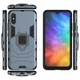 Чехол Fiji Ring для Xiaomi Redmi 9A бронированный бампер с кольцом темно-синий - изображение 3