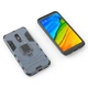 Чехол Fiji Ring для Xiaomi Redmi 5 Plus бронированный бампер с кольцом темно-синий - изображение 4