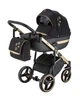 Коляска Adamex Cortina CT-400 2 в 1 Черный - изображение 1