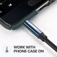 Аудіо кабель Ugreen blue 3.5 mini jack 3 метра - зображення 3