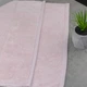 Банное полотенце махра/велюр GM Textile 70x140см Премиум качества Milado 550г/м2 (Пудровый) - изображение 2