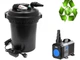 Комплект для фільтрації ставка SunSun CPF-380 ECO UV 11 W до 12 000 л - зображення 1