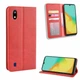 Чехол-книжка Deexe Retro Style для ZTE Blade A7 (2019) - Red - изображение 1