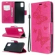 Чохол-книжка з малюнком UniCase Butterfly Pattern для Samsung Galaxy A51 - Rose - зображення 1