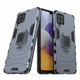 Чехол с подставкой Deexe Hybrid Case для Samsung Galaxy M32 (M325) - Blue - изображение 2
