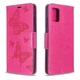 Чохол-книжка з малюнком UniCase Butterfly Pattern для Samsung Galaxy A51 - Rose - зображення 4