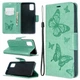 Чохол-книжка з малюнком UniCase Butterfly Pattern для Samsung Galaxy A51 - Green - зображення 1
