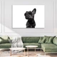 Картина на полотні Тварини French Bulldog With Glasses 110х150 см. - зображення 2