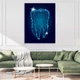 Картина на холсті Стоматологія 3D Model Tooth 50х100 см. - зображення 4
