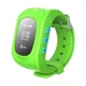 Дитячі смарт-годинник Smart Baby Watch Q50 з GPS трекером Green (ft-372) - зображення 1