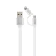 Дата кабель USB 2.0 AM to Lightning + Micro 5P 1.0m Cablexpert (CC-USB2-AM8PmB-1M-SV) - зображення 1