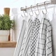Набір рушників IKEA RINNIG 45х60 см 4 шт білий, темно-сірий 204.763.46 - зображення 3