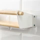 Полка навесная ИКЕА НЕРЕБЮ береза, 40x10 см 904.659.24 - изображение 3