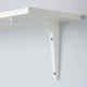 Полиця навісна IKEA BURHULT / SIBBHULT, білий, білий, 59 х 20 см, 893.259.63 - изображение 3