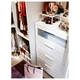 Комод с 4 ящиками IKEA BRIMNES белый матовое стекло (903.920.46) - изображение 5