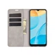 Чехол Taba Retro-Skin для OPPO A15s книжка кожа PU с визитницей серый - изображение 3