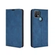 Чехол Taba Retro-Skin для OPPO A15s книжка кожа PU с визитницей синий - изображение 1