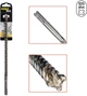 Бур DeWalt DT8928 "SDS-Plus, XLR" 4 крайки 10x160x100 мм (DT8928) - зображення 1