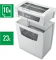 Шредер Leitz Iq Home Office P4 356x423x238 мм білий (8009-00-00) - зображення 3