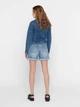 Джинсовая куртка ONLY ONLTIA LIFE DNM JACKET BB MB BEX02 NOOS 36 Темно-синий 15170682 Medium Blue Denim - изображение 5