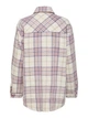 Куртка-рубашка ONLY ONLVALENTINA L/S CHECK SHACKET OTW M разноцветный 15239157 Cloud Dancer-CHECK - изображение 5