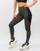 Лосины для фитнеса женские Go Fitness 9-1003-1 темно-серые размер XL-XXL - зображення 1