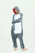 Детская пижама кигуруми акула Серый 140 Kigurumi kcr0160 - изображение 1