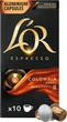 Кофе в капсулах L'OR Espresso Colombia 10 шт совместимы с Nespresso 100% Арабика (8711000360613) - изображение 1