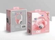 Беспроводные детские MP3 Наушники Кошачьи ушки с подсветкой с MicroSD с FM-Радио Cat Ear STN-28 Розовые - изображение 9