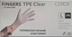 Рукавиці FINGERS TPE Clear (термопластичний еластомер) L - зображення 1