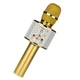 Караоке микрофон Hoco BK3 1800мАч золотой - изображение 2
