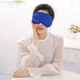 Шовкова маска для сну Silenta Silk Blue + беруші (128010) - зображення 2