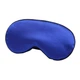 Шовкова маска для сну Silenta Silk Blue + беруші (128010) - зображення 1