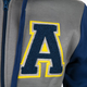 Толстовка JINX World of Warcraft Hoodie - Alliance Varsity Dark Grey/Navy, M - изображение 3