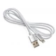 Дата кабель USB 2.0 AM to Lightning 1m nylon silver Vinga (VCPDCLNB1S) - изображение 3