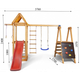 Детский спортивный игровой комплекс Baby Sport SB Babyland №20 Эко Разноцветный 376х154х240 см (Babyland-20) - изображение 3