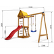 Дитячий ігровий комплекс Baby Sport SB Babyland №18 Натуральне дерево 310х180х240 см (Babyland-18) - зображення 4