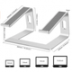 Подставка Soundance Laptop Stand Aluminum Silver - изображение 3