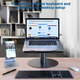 Подставка для ноутбука YoFeW Adjustable Laptop Stand 360 Space Gray - изображение 6