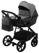 Коляска 2 в 1 Bair Kiwi кожа 100% BK-21/15 серый - графит - зображення 2