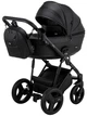 Дитяча універсальна коляска 2 в 1 для новонароджених всесезонна Bair Play BP-69 Чорний - зображення 2