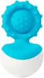 Прорезыватель-неваляшка Fat Brain Toys dimpl wobl голубой (F2174ML) (811802024428) - изображение 2