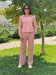 Женский трикотажный костюм Poliit 7206 розовый 36 - изображение 5